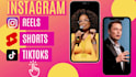 create instagram reels,youtube shorts,tiktoks with captions