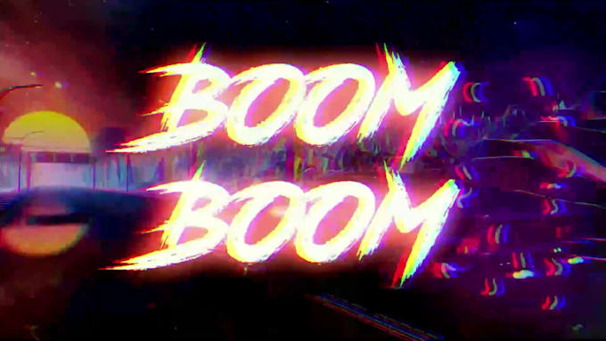 create an animated lyric video