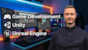 develop a game with unity or unreal engine