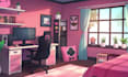 draw anime background art illustration for vtuber stream