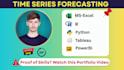 do end to end time series forecasting project for you
