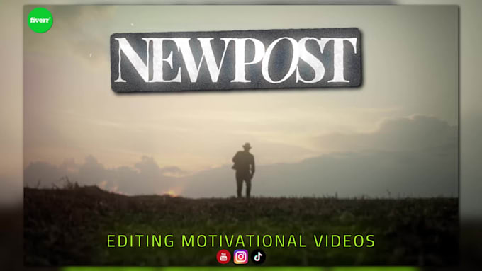 be editing motivational video