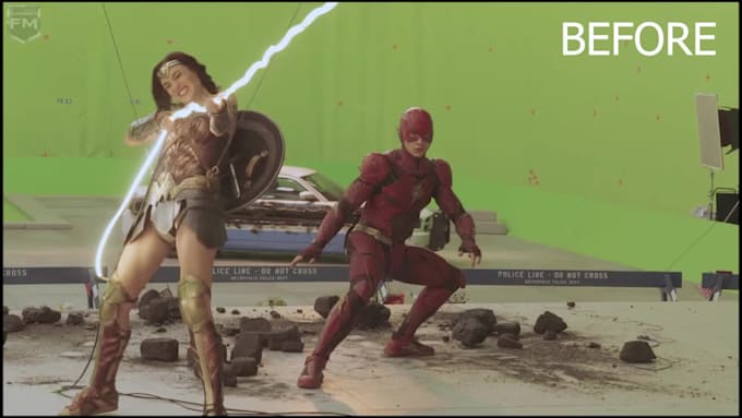 vfx cleanup,object removal and replacement wire removal