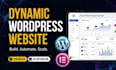build, fix, redesign or automate your wordpress elementor website