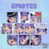 make you cute emotes and badges for twitch discord youtube