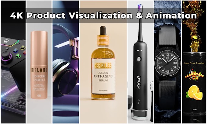 create cgi 3d product animation video and industrial renderings