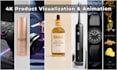 create cgi 3d product animation video and industrial renderings