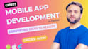 develop mobile app in flutter for ios and android