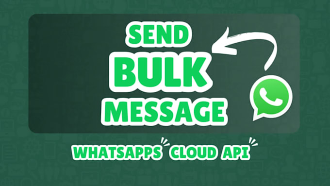 build a custom whatsapp bulk message tool