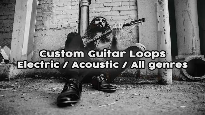 Hire a freelancer to create a custom guitar loop for you in any genre