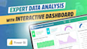 provide data analysis, data visualization and power bi dashboards