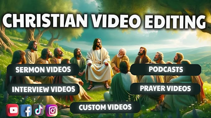 professionally edit your church sermon videos in tamil