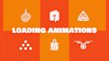 do preloading animation, loading animation, gif animated svg, json, lottie