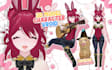 design 3d vtuber model with rigging for vroid vrchat and vrm in blender