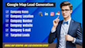 do highly targeted google maps lead generation and b2b linkedin lead generation