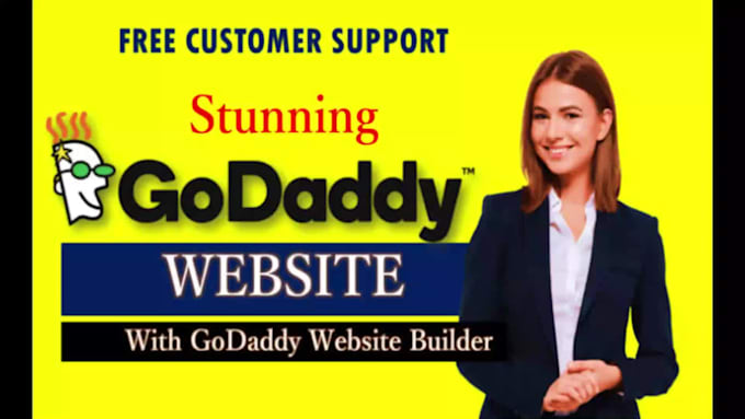 design, redesign godaddy website for your business