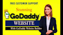 design, redesign godaddy website for your business