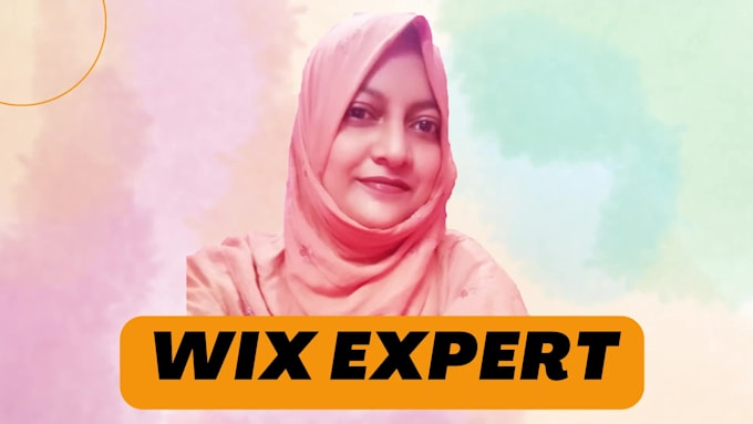 design responsive wix website, redesign wix website, create wix website