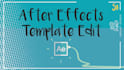 edit and customize your after effects template