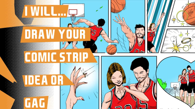 draw a comic strip