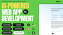 build ai powered websites with custom UI and scalable design