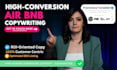 create high conversion airbnb listing copywriting