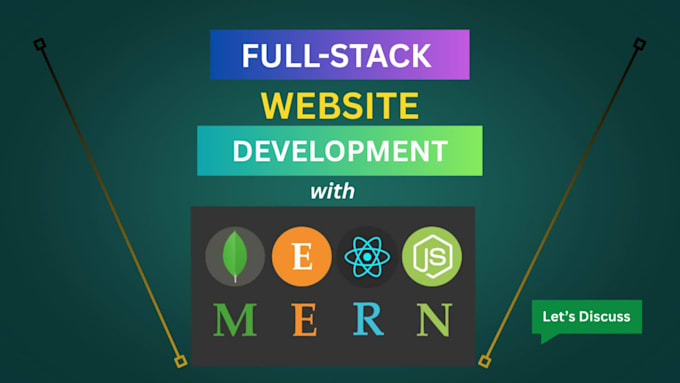 be full stack web developer, react developer, build website development
