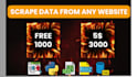 web scraping, data extraction, and automation services