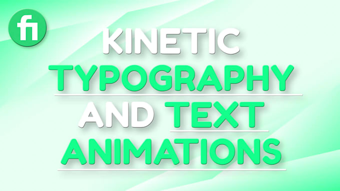 create kinetic typography and text animations