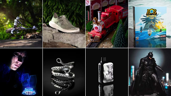 do unique product photography for website amazon and socials