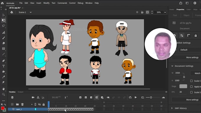 create engaging 2d cartoon animation video
