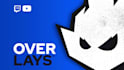 design twitch or youtube overlay, banner for stream