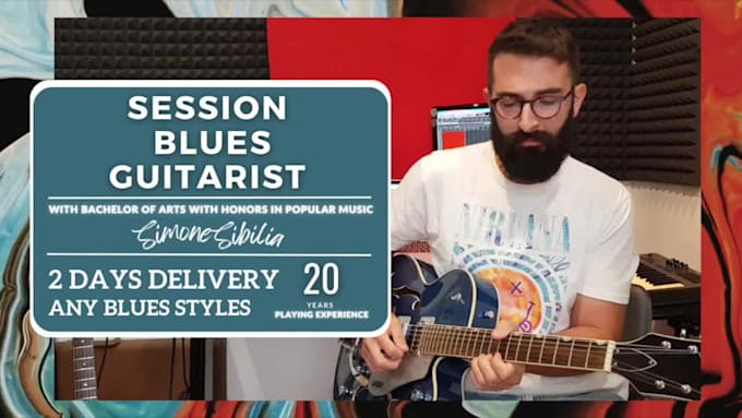 be your blues and r n b rhythm and soul guitarist
