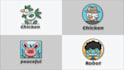 design cute mascot or cartoon logo with hand drawn style