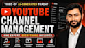 manage youtube channel with SEO and content creation
