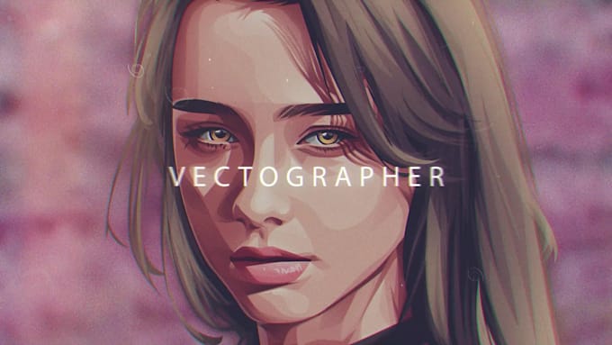 create your picture into vector portrait