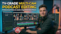 edit multi cam podcast and interview videos in TV quality