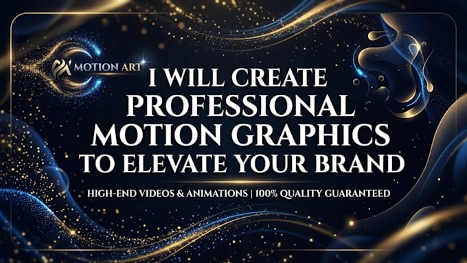 create professional motion graphics to elevate your brand