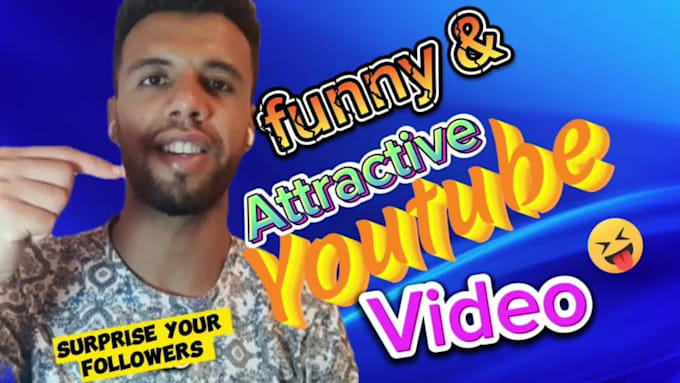 edit your vod for a funny and attractive youtube video with a good price