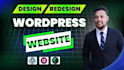 design or redesign wordpress website with elementor pro and crocoblock