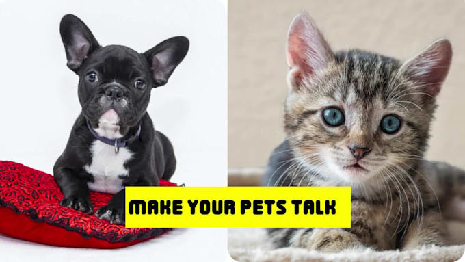 animate your pet or any animal to talk to and lip sync