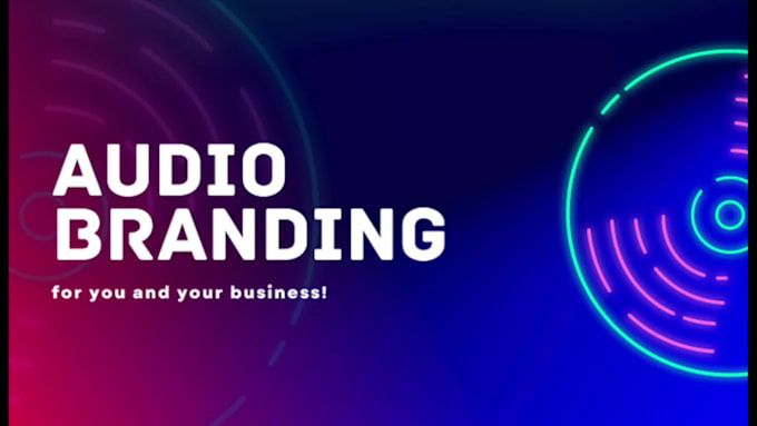 create a unique sound design for your brand logo
