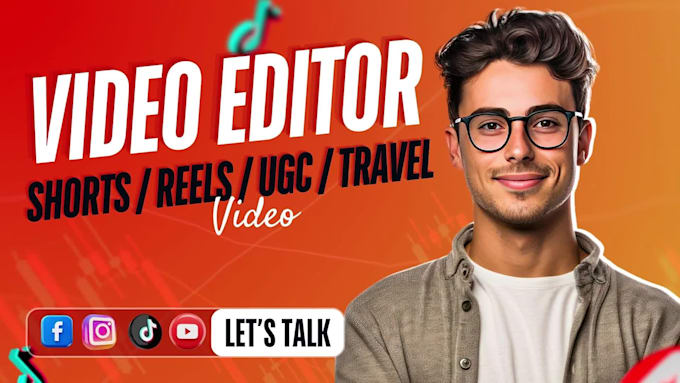 do instagram reels video editing, ugc, wedding, podcast, youtube travel video