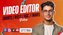 do instagram reels video editing, ugc, wedding, podcast, youtube travel video