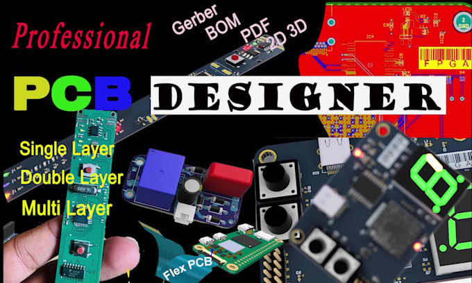 design pcb boards, schematics, custom circuits in altium