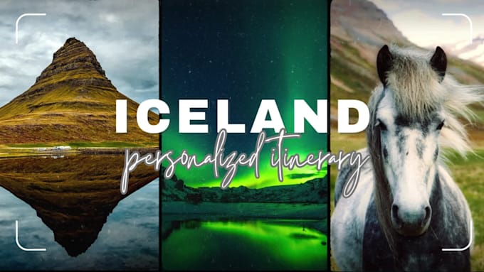 plan your personalized travel itinerary to iceland