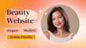 design a beauty salon website with online booking and appointment system