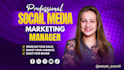 be your social media marketing manager for organic growth and meta ads