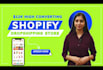 create high converting shopify dropshipping store