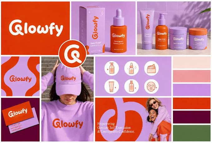 create brand logo, brand identity design and full branding kit